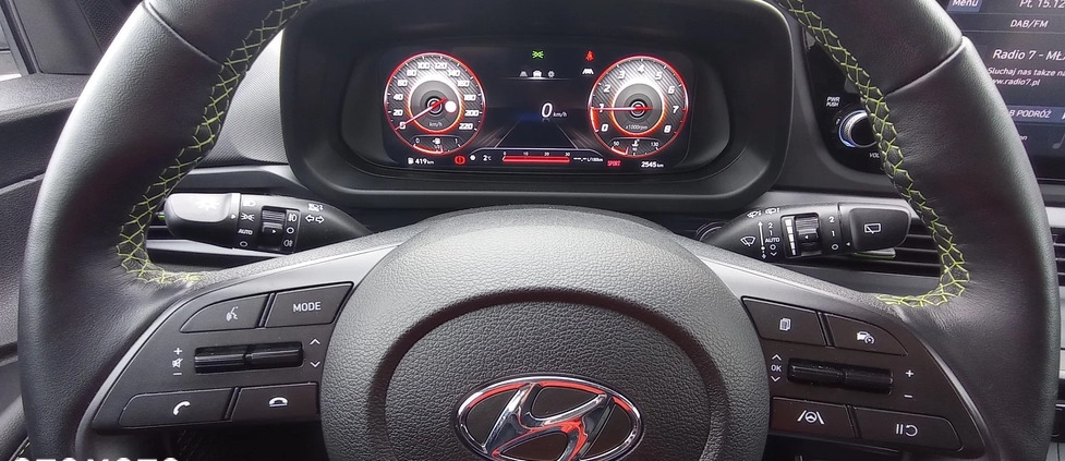 Hyundai i20 cena 79800 przebieg: 2500, rok produkcji 2022 z Oświęcim małe 704